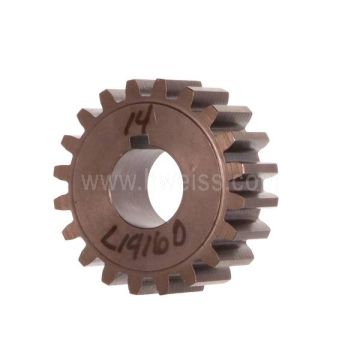 L-14160 Drive Gear (18&16 Pittsburgh; 24&20 Snaplock; 8900&Triplex Cleatformer)