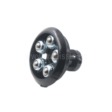 L-642006 Floating Head Assembly (Vulcan 2900, 2000 & 2100) Includes (1) Floating Head Weldment, (2) Set Screws, (5) Hex Nuts, (5) Lock Washers, (5) Ball Casters