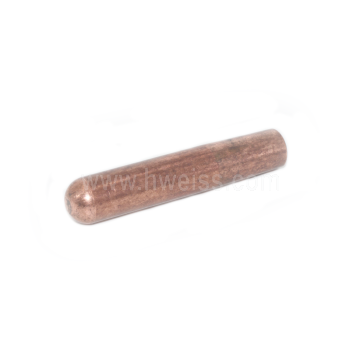 Dome Nose Tip - #1 Morse (4 RW) Taper - 2 Inch Long